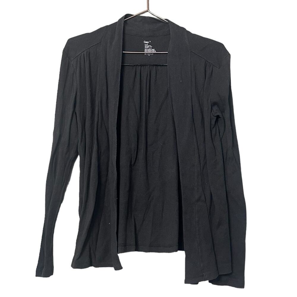 Gap Black open cardigan small